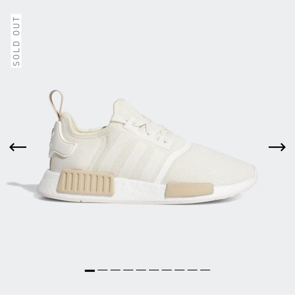 New Adidas NMD_R1 Women’s Sneakers - Chalk White